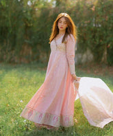 Embroidered Lawn 3-Piece Suit with Organza Dupatta – ZB1409