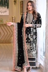 Aneela’s Luxury Velvet 3PC Collection – ZB680