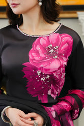 Digital Printed Silk 3-Piece Suit – ZB871