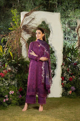 Dhanak 3PC Embroidered Suit – ZB935
