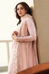 Embroidered Lawn 3-Piece Suit with Organza Dupatta – ZB1270