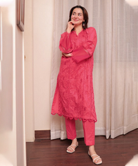 Biara by Hana Dhanak Embroidered 2-Piece Suit – ZB696