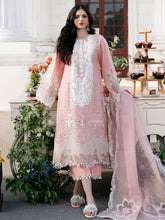 Embroidered Lawn 3-Piece Suit with Organza Dupatta – ZB1322