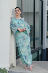 Digital Printed Silk 2-Piece Suit – ZB874