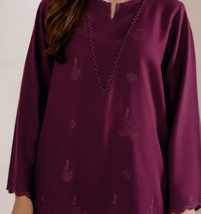 3 Piece Lawn Embroidered Suit (Unstitched)