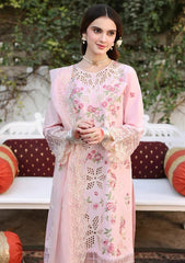 Embroidered Lawn 3-Piece Suit with Organza Dupatta – ZB1367