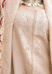 Embroidered Lawn 3-Piece Suit with Organza Dupatta – ZB1357