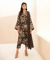 Baroque Printed Lawn 3-Piece Suit with Voile Dupatta – ZB1510