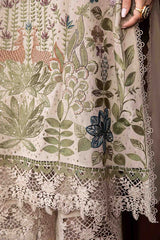 Dhanak 3PC Embroidered Shirt with Digital Printed Wool Shawl – ZC3391