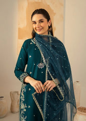 Dhanak 3PC Embroidered Suit – ZB926