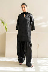 Baroque Dhanak 3-Piece Embroidered Suit with Chiffon Dupatta – ZB152