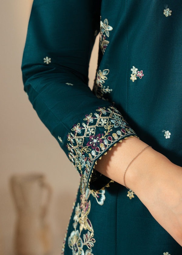 Dhanak 3PC Embroidered Suit – ZB926