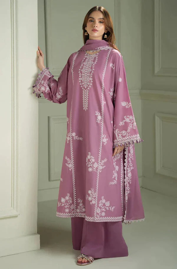 Dhanak 3PC Embroidered Suit – ZB929