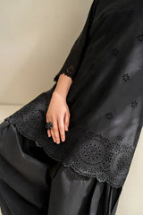 Baroque Dhanak 3-Piece Embroidered Suit with Chiffon Dupatta – ZB152