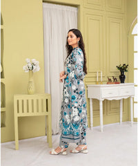 Creation Khaddar 3-Piece Suit with Printed Shirt, Trouser & Dupatta – ZB916