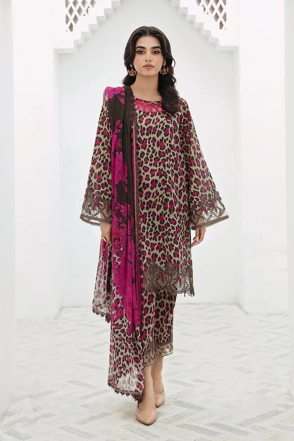 Baroque Karandi 3PC Printed Suit – ZB1701